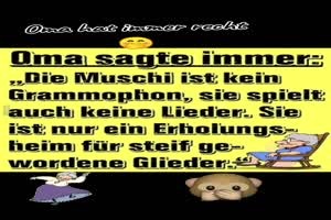 Oma sagte immer