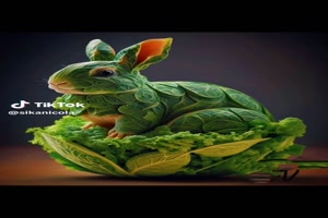 Animals made of vegetables - Tiere aus Gemüse