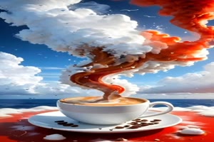 Fantasie-Kaffee