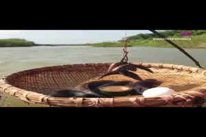 Interessante Fischfang-Vorrichtung