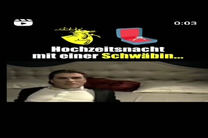 Hochzeitsnacht auf schwbisch