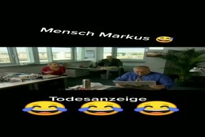MENSCH MARKUS - Todesanzeige