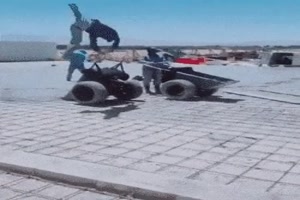 Mit Schwung bei der Arbeit