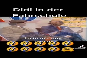 Didi in der Fahrschule