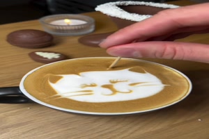 Kaffee-Kunst