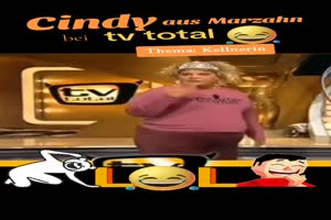 CINDY aus MARZAHN bei TV TOTAL