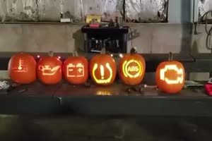 Halloween-Krbisse