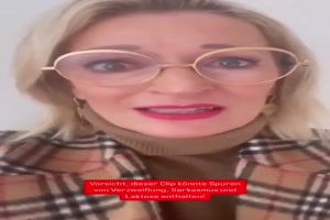 Monika Gruber in ihrem Element