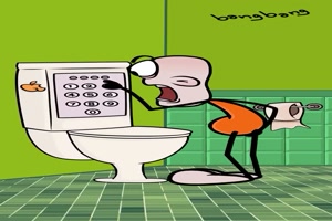 Toilette der Zukunft
