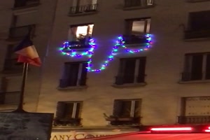 Schicke Weihnachtsbeleuchtung