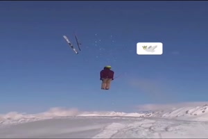 Weg sind die Skier
