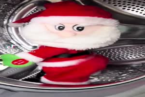 Lustiger Weihnachtsmann