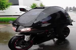 Regenschutz frs Motorrad