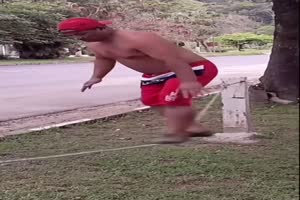 Slackline-Profi