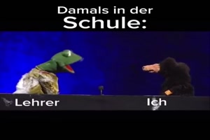 Damals in der Schule