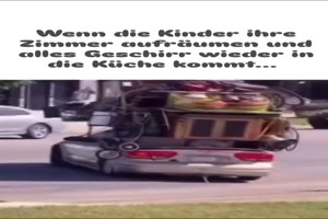 Zimmer aufgerumt
