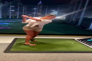 Etwas zu viel Schwung