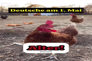 Deutsche am 1. Mai