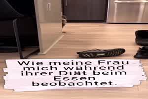 Wie meine Frau mich beobachtet