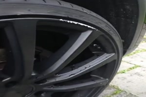 Die gute Felge ruiniert