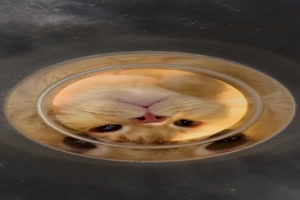 Lustige Katze