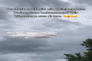 Zeichen vom Universum