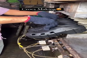 So werden Crocs hergestellt