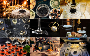 Champagner und Kaviar