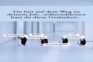 Auf dem Weg zur Arbeit