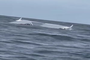 Da schwimmt ein Haus