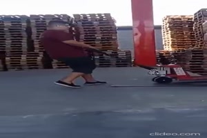 Er macht das nicht zum ersten mal