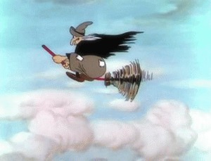 und ich flieg, flieg, flieg