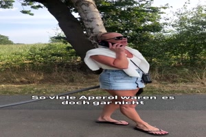 So viele Aperol waren das gar nicht