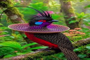 Bunter Vogel